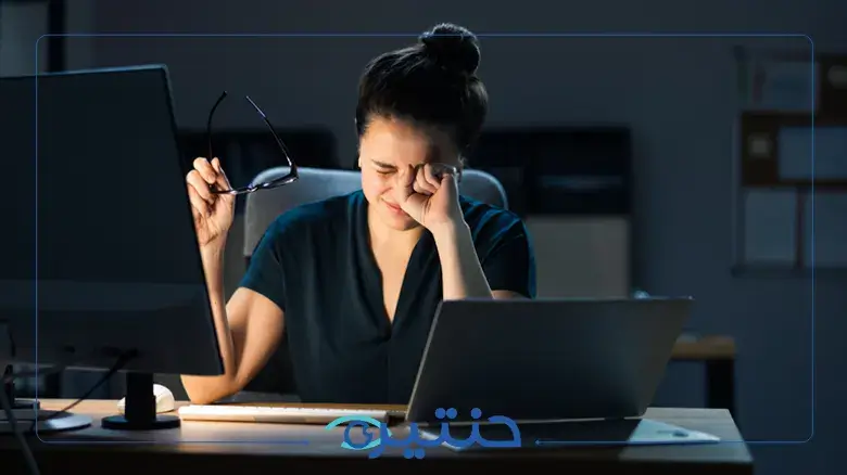 كسل العين كسل العين