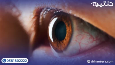 أعراض أمراض القرنية