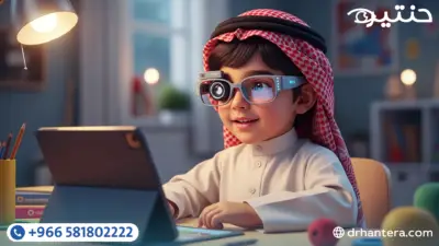 النظارات الذكية لعلاج كسل العين عند الأطفال: