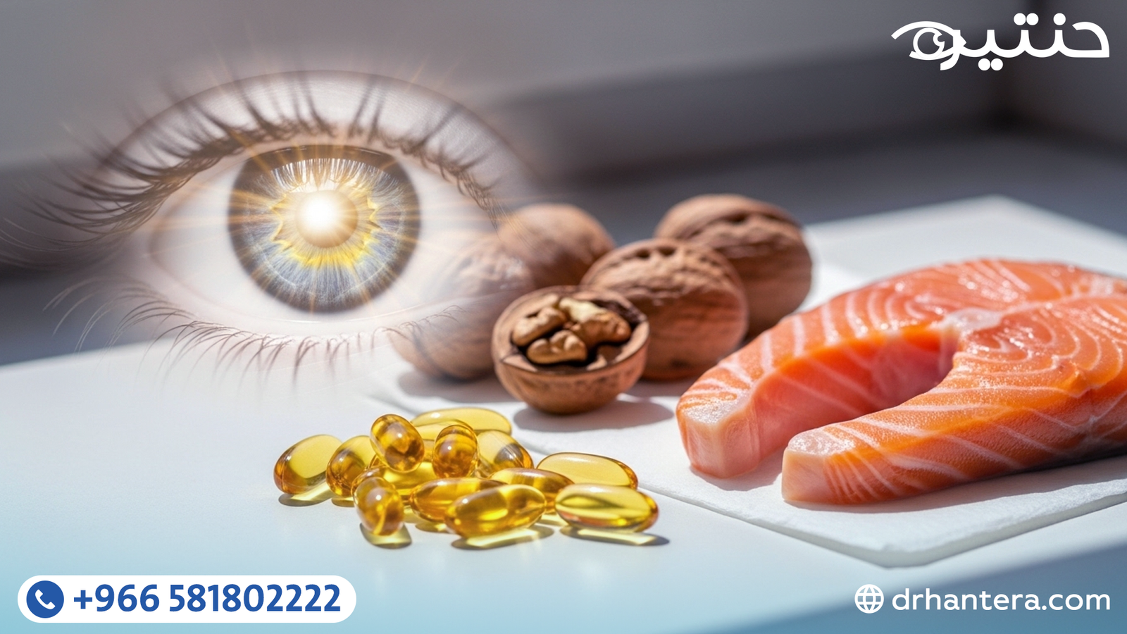 أوميجا 3 وجفاف العين
