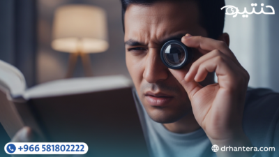 ضعف النظر الشديد (ناقص 10 درجات)